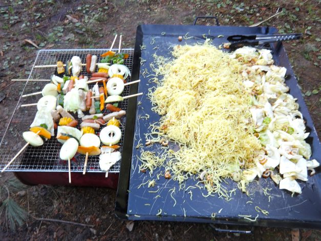 冬空の下で楽しむバーベキュー！！